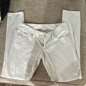 Lilly Pulitzer Worth Skinny size 4 white jeans. NWOT